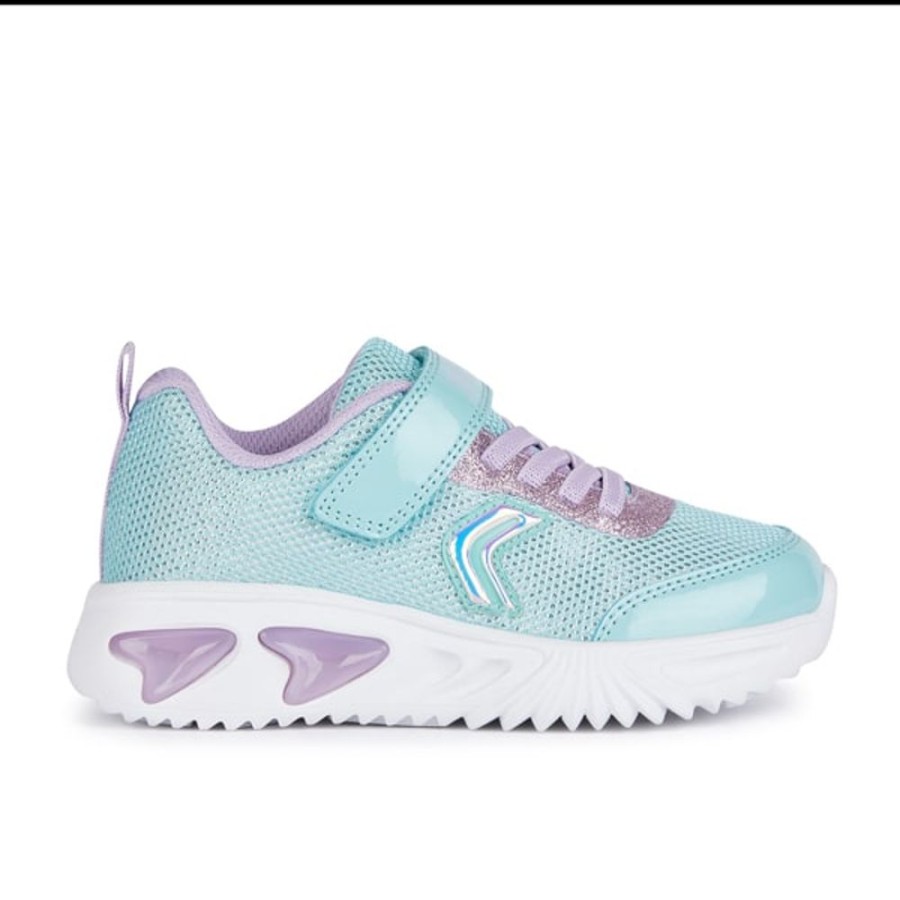 Boy Geox | J Assister Girl Aqua/Lilac Geox