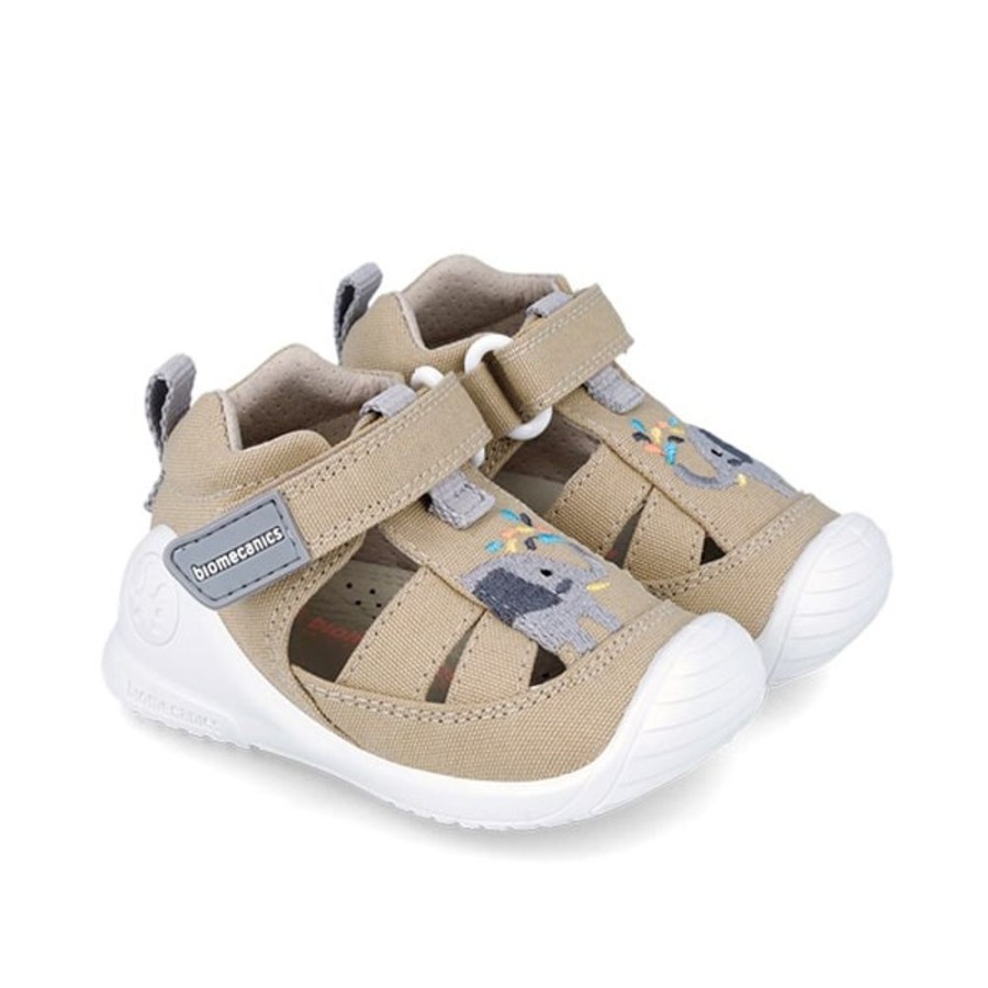 Boy Biomecanics | Beige Canvas Sandal Biomechanics