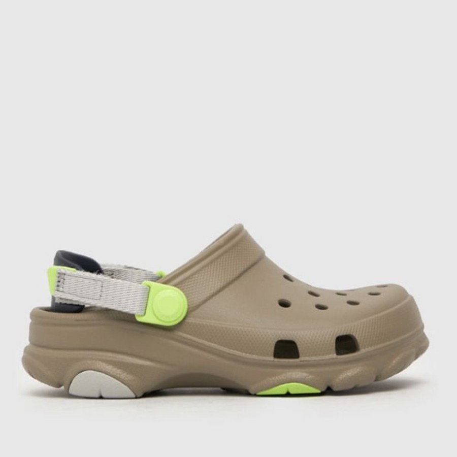 Boy Crocs | Khaki Classic Croc