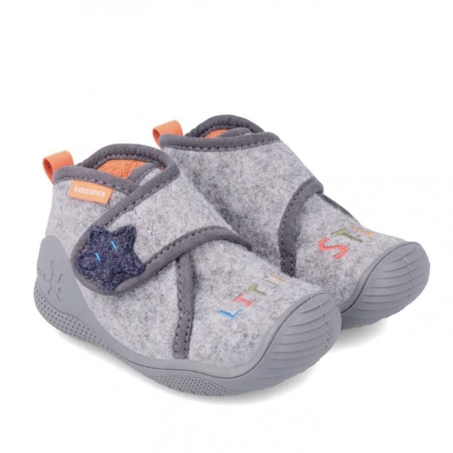 Boy Biomecanics | Grey Boys Slipper Biomechanics