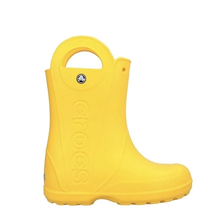 Boy Crocs | Handle It Wellies Yellow Croc