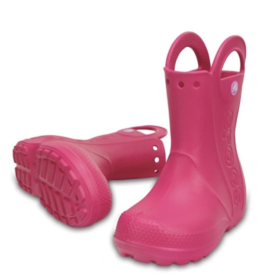 Girl Crocs | Pink Wellies Crocs