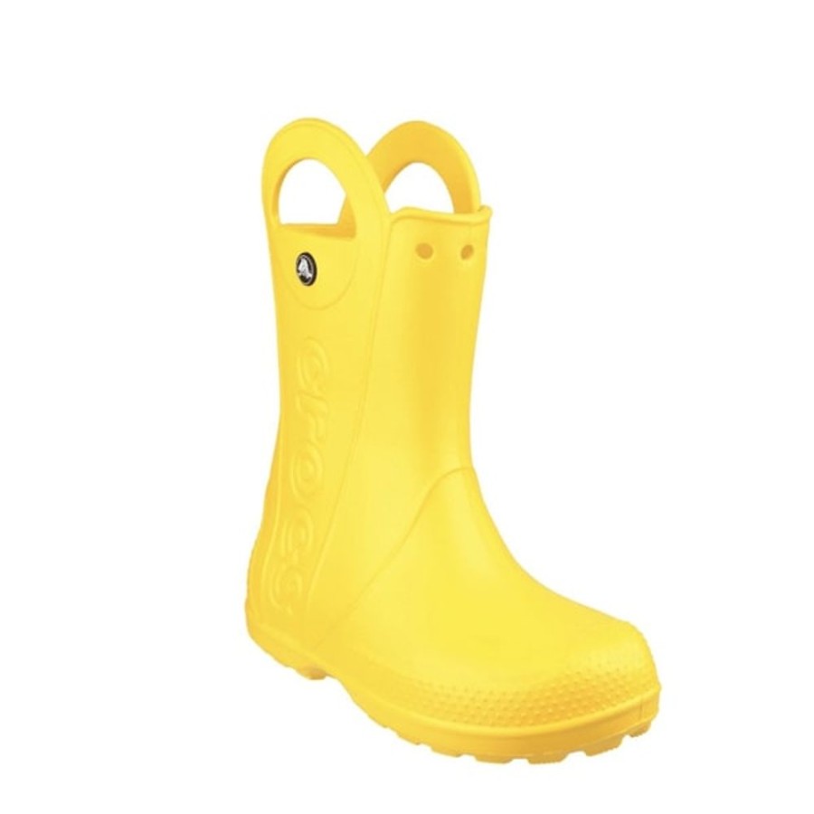 Croc'S Crocs | Handle It Wellies Yellow Croc