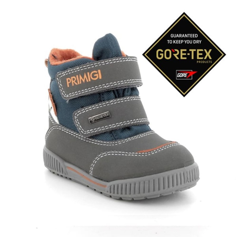 Boy Primigi | Grey Navy Boot Primigi