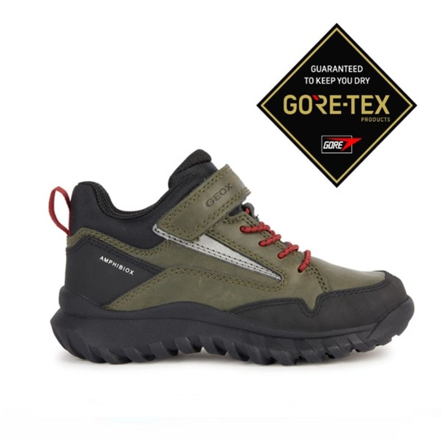 Boy Geox | J Simbyos Green Red Geox