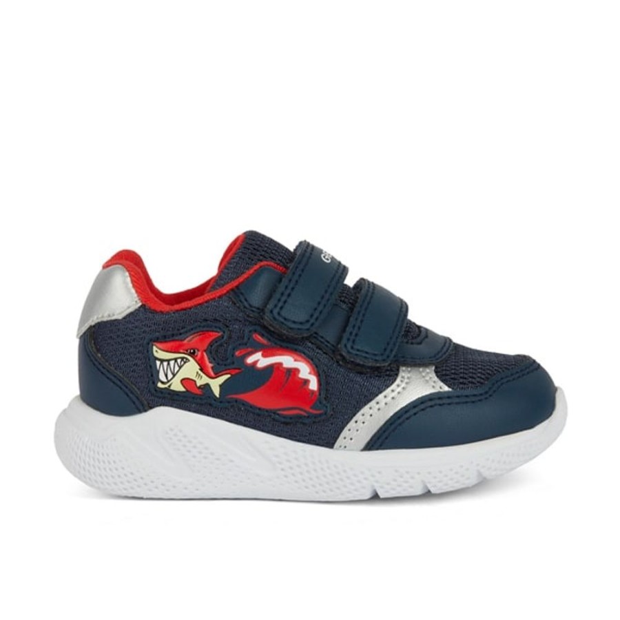 Boy Geox | B Sprintye Navy/Red Geox