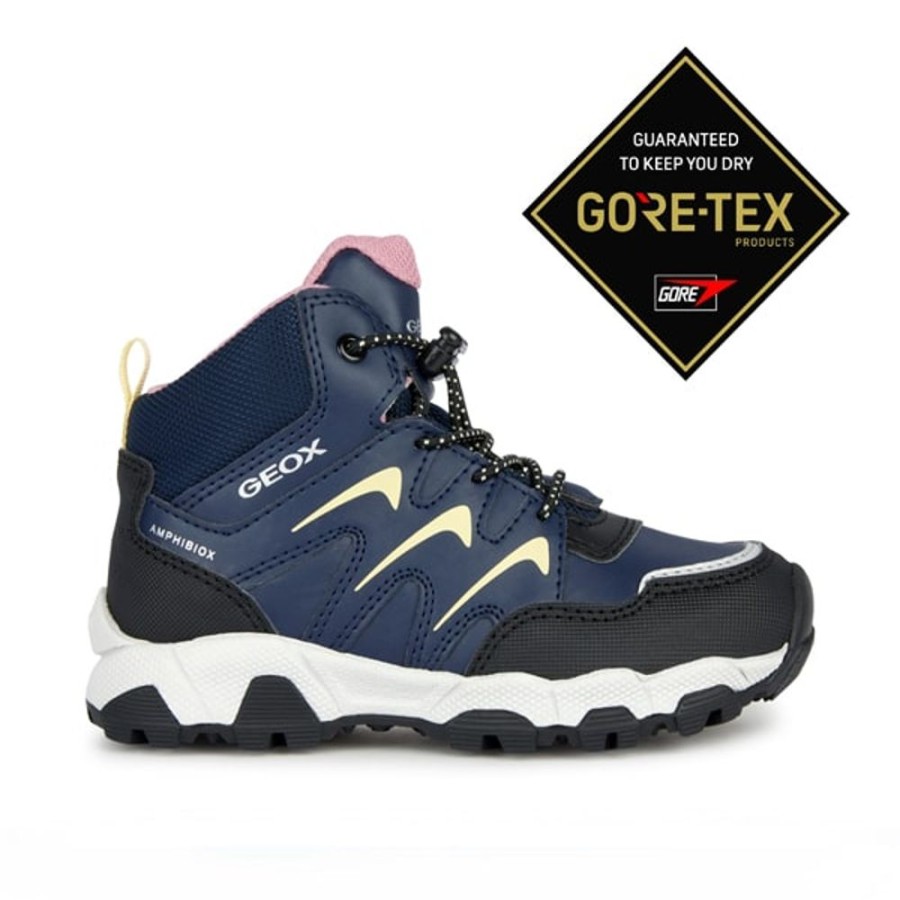 Girl Geox | J Magnetar Navy Yellow Geox