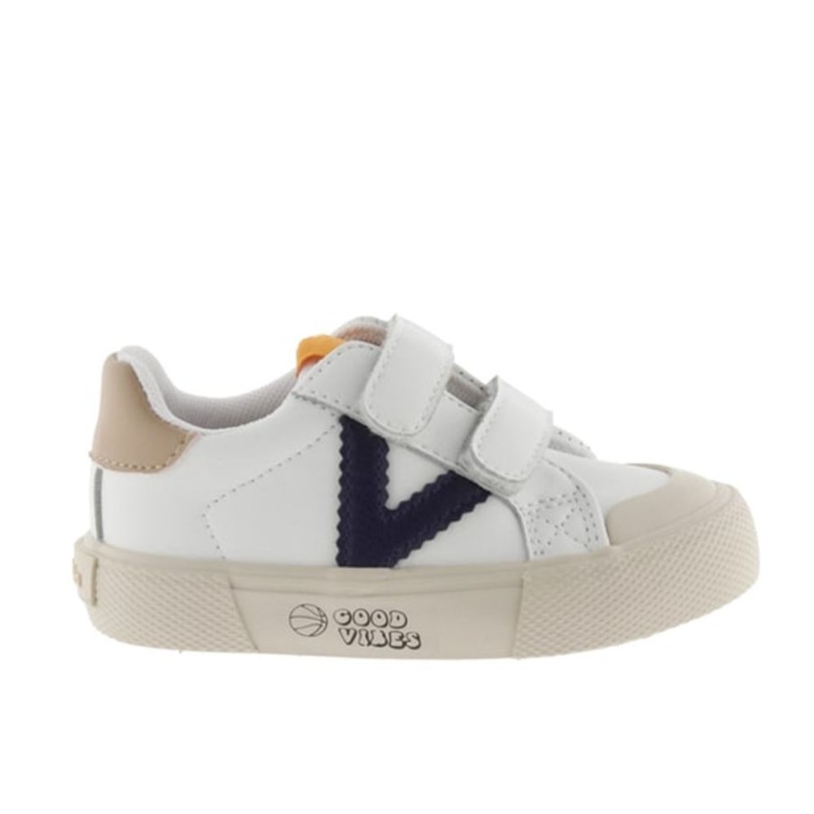 Boy Victoria | White Navy Victoria