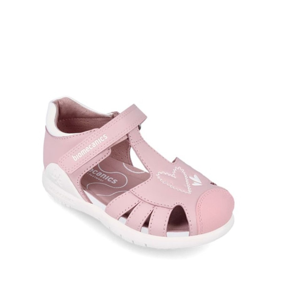 Girl Biomecanics | Pink Closed Toe Sandal Biomechanics