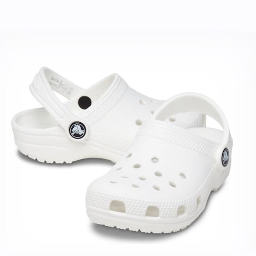 Girl Crocs | Classic White Croc