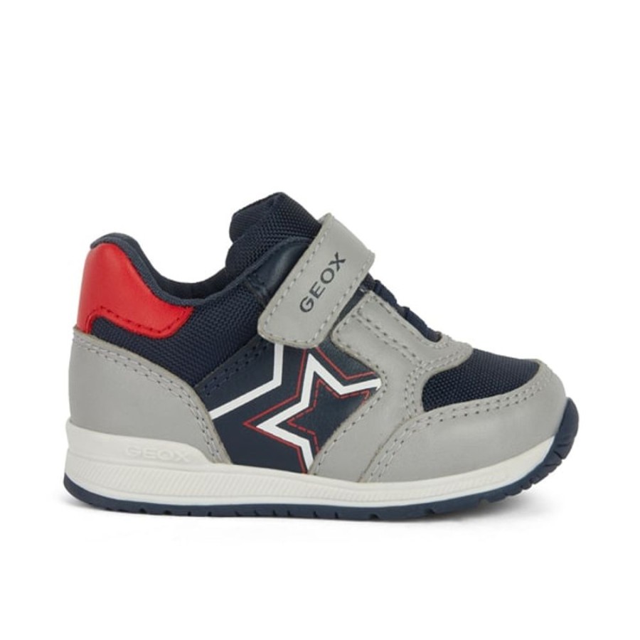 Boy Geox | B Rishon Grey Navy Geox