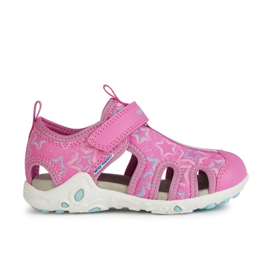 Girl Geox | Js Whinberry Pink/Aqua Geox